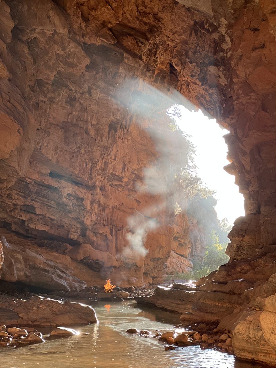 Assif n Ahad cave and Tiqqi forest — 1